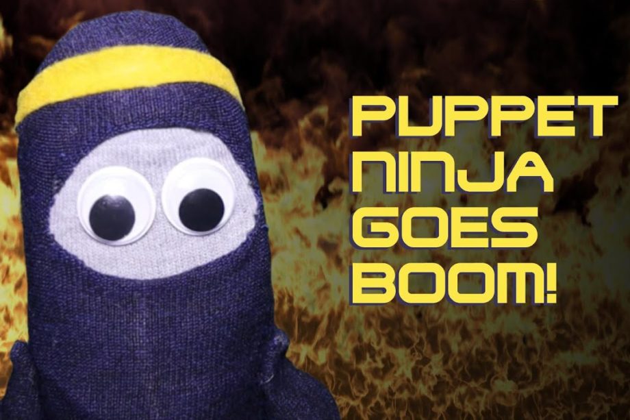 Puppet Ninja Goes Boom